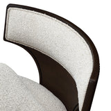 West Kensington Medium Espresso Chaise from Michael Amini - Luna Furniture