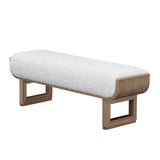 West Kensington - Caramel Sea Salt Caramel Bench from Michael Amini - Luna Furniture