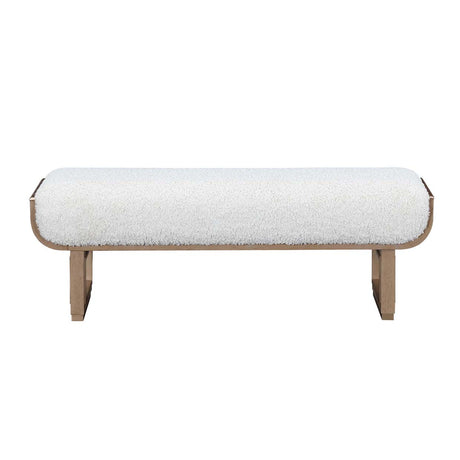 West Kensington - Caramel Sea Salt Caramel Bench from Michael Amini - Luna Furniture