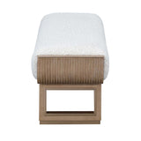 West Kensington - Caramel Sea Salt Caramel Bench from Michael Amini - Luna Furniture