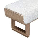 West Kensington - Caramel Sea Salt Caramel Bench from Michael Amini - Luna Furniture