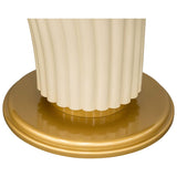 Scotts Square Light Champagne Oval Dining Table from Michael Amini - Luna Furniture