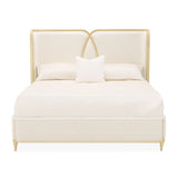 Scotts Square Light Champagne Queen Bed from Michael Amini - Luna Furniture