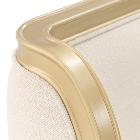 Scotts Square Light Champagne Cal. King Bed from Michael Amini - Luna Furniture
