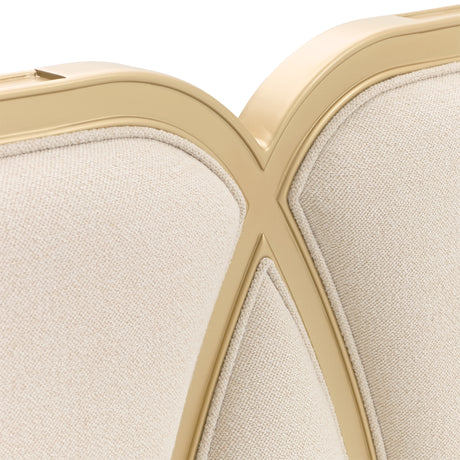 Scotts Square Light Champagne Cal. King Bed from Michael Amini - Luna Furniture