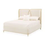 Scotts Square Light Champagne Cal. King Bed from Michael Amini - Luna Furniture