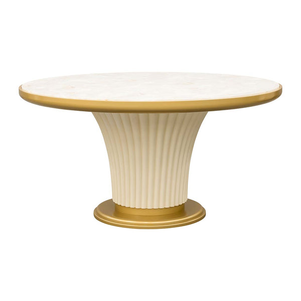 Scotts Square Light Champagne Round Dining Table
