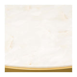 Scotts Square Light Champagne Round Dining Table from Michael Amini - Luna Furniture