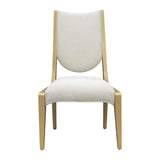 Scotts Square Light Champagne Dining Side Chair from Michael Amini - Luna Furniture