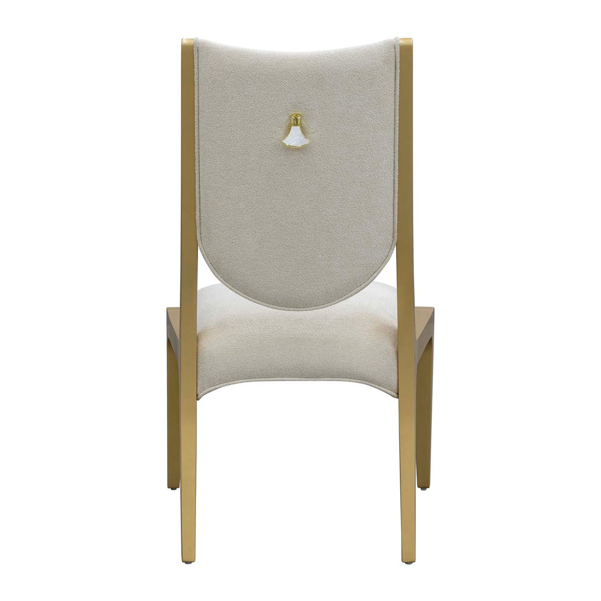 Scotts Square Light Champagne Dining Side Chair from Michael Amini - Luna Furniture