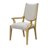 Scotts Square Light Champagne Dining Arm Chair from Michael Amini - Luna Furniture