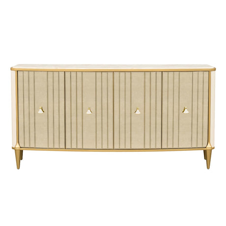 Scotts Square Light Champagne Sideboard from Michael Amini - Luna Furniture