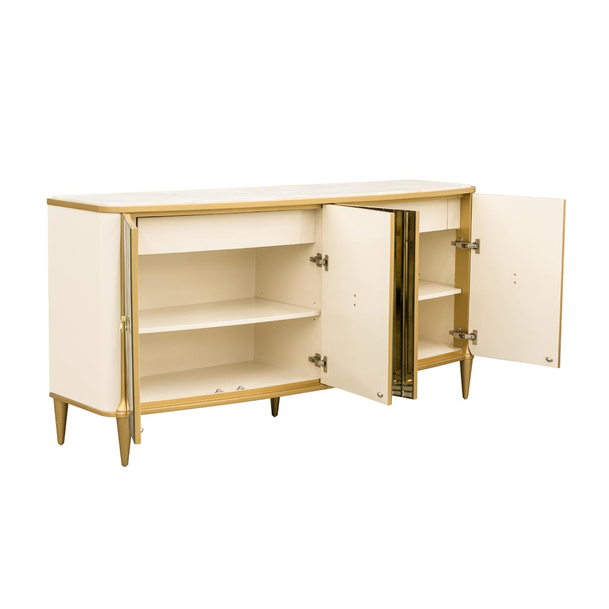 Scotts Square Light Champagne Sideboard from Michael Amini - Luna Furniture