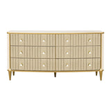 Scotts Square Light Champagne Dresser from Michael Amini - Luna Furniture