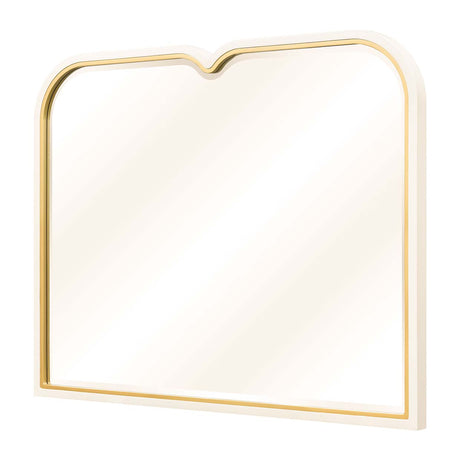 Scotts Square Light Champagne Dresser Mirror from Michael Amini - Luna Furniture