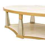 Scotts Square Light Champagne Cocktail Table from Michael Amini - Luna Furniture