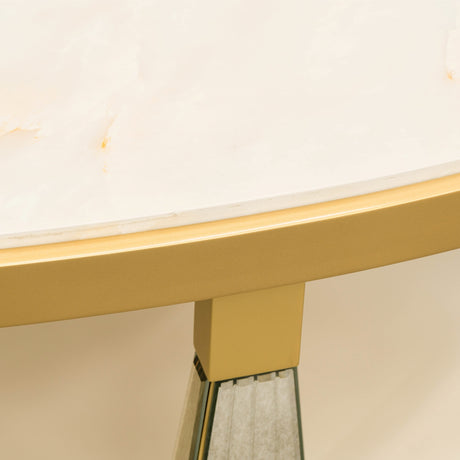 Scotts Square Light Champagne Cocktail Table from Michael Amini - Luna Furniture