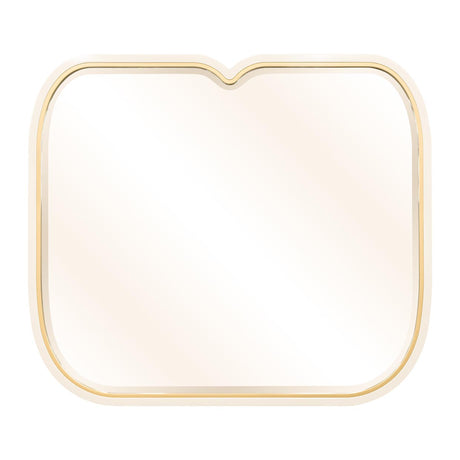Scotts Square Light Champagne Wall Mirror from Michael Amini - Luna Furniture