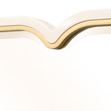 Scotts Square Light Champagne Wall Mirror from Michael Amini - Luna Furniture