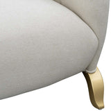 Scotts Square Light Champagne Sofa from Michael Amini - Luna Furniture