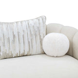 Scotts Square Light Champagne Sofa from Michael Amini - Luna Furniture