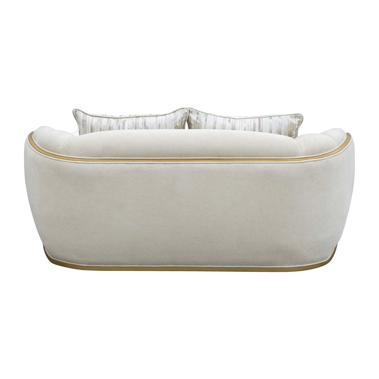 Scotts Square Light Champagne Loveseat from Michael Amini - Luna Furniture