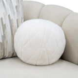 Scotts Square Light Champagne Loveseat from Michael Amini - Luna Furniture