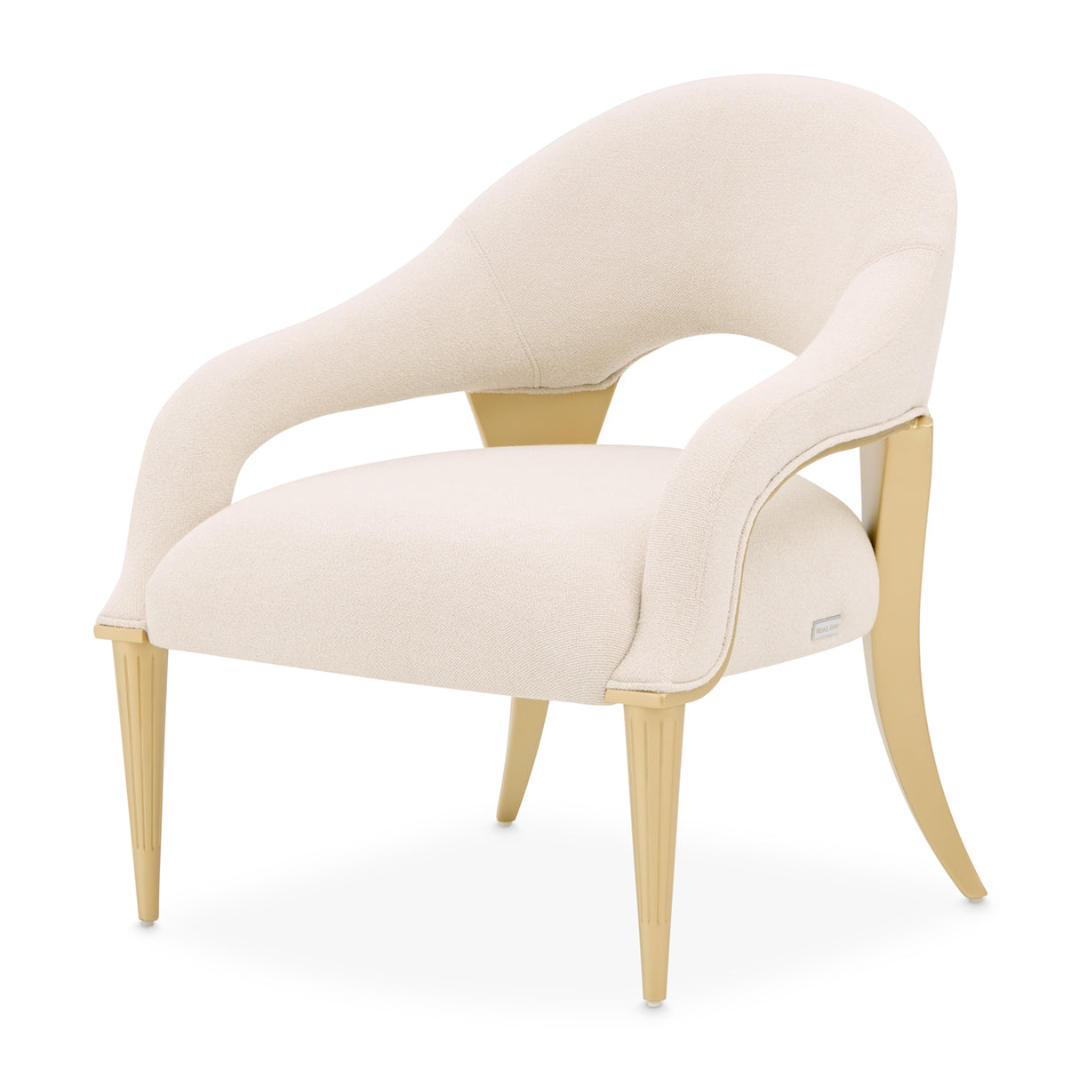 Scotts Square Light Champagne Accent Chair