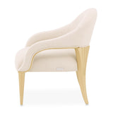Scotts Square Light Champagne Accent Chair
