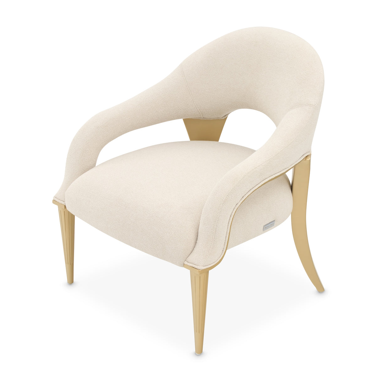 Scotts Square Light Champagne Accent Chair