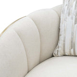 Scotts Square Light Champagne Matching Accent Chair from Michael Amini - Luna Furniture