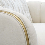 Scotts Square Light Champagne Matching Accent Chair from Michael Amini - Luna Furniture