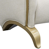 Scotts Square Light Champagne Matching Accent Chair from Michael Amini - Luna Furniture