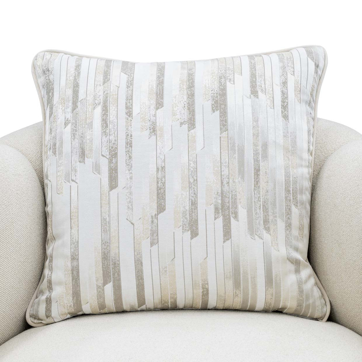 Scotts Square Light Champagne Matching Accent Chair from Michael Amini - Luna Furniture