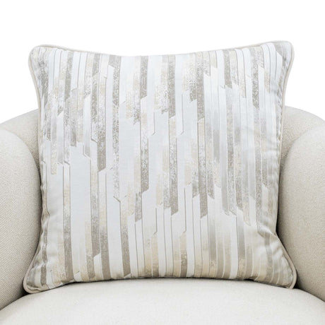 Scotts Square Light Champagne Matching Accent Chair from Michael Amini - Luna Furniture