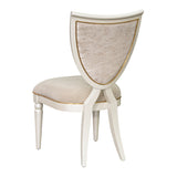 Sirene Creamy Pearl Shield Dining Side Chair from Michael Amini - Luna Furniture
