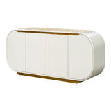 Sirene Creamy Pearl Sideboard from Michael Amini - Luna Furniture