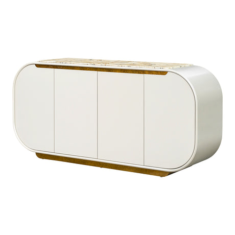Sirene Creamy Pearl Sideboard from Michael Amini - Luna Furniture