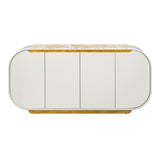 Sirene Creamy Pearl Sideboard from Michael Amini - Luna Furniture