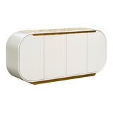 Sirene Creamy Pearl Sideboard from Michael Amini - Luna Furniture