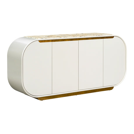 Sirene Creamy Pearl Sideboard from Michael Amini - Luna Furniture