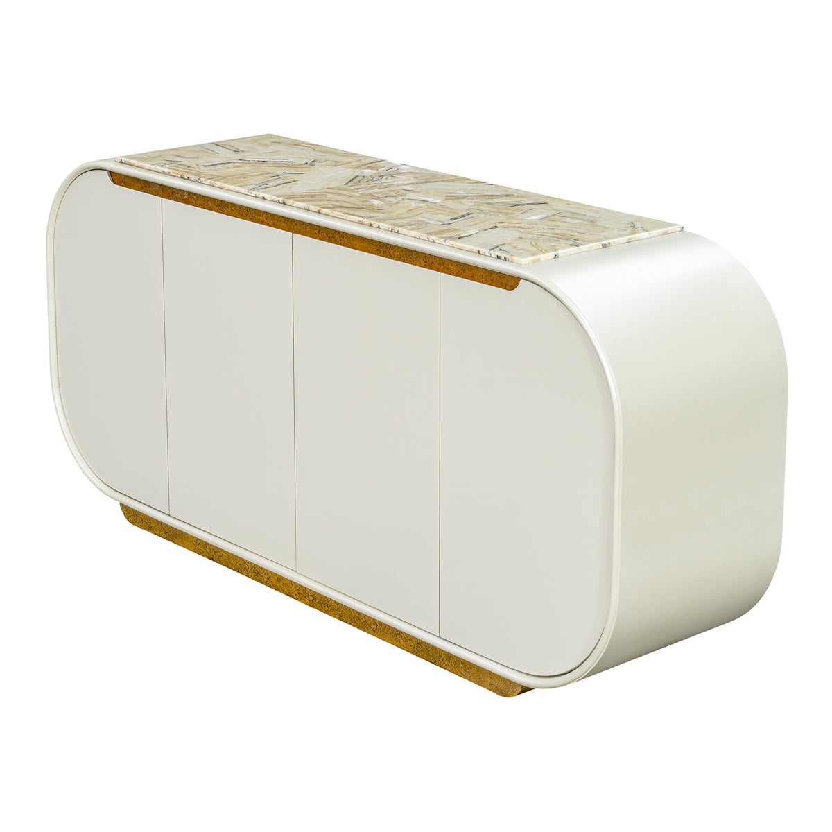 Sirene Creamy Pearl Sideboard from Michael Amini - Luna Furniture