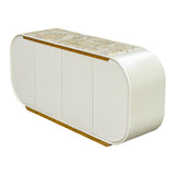 Sirene Creamy Pearl Sideboard from Michael Amini - Luna Furniture