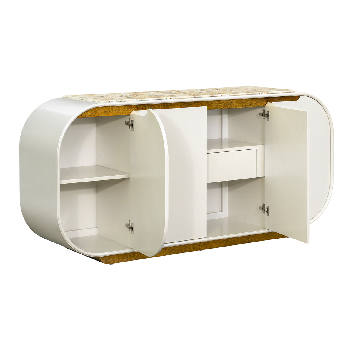 Sirene Creamy Pearl Sideboard from Michael Amini - Luna Furniture