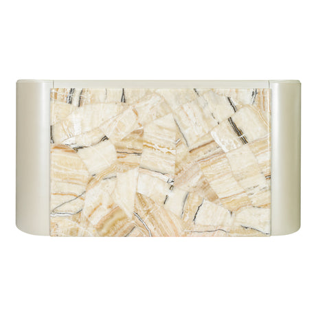 Sirene Creamy Pearl Nightstand from Michael Amini - Luna Furniture