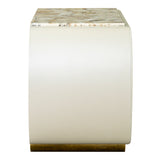 Sirene Creamy Pearl Nightstand from Michael Amini - Luna Furniture