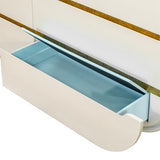Sirene Creamy Pearl Dresser from Michael Amini - Luna Furniture