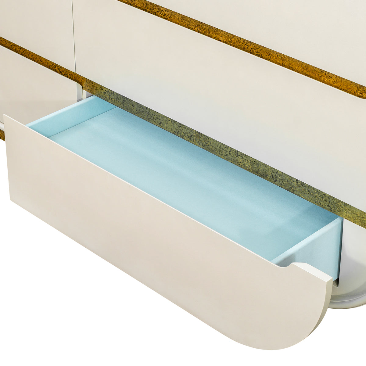 Sirene Creamy Pearl Dresser from Michael Amini - Luna Furniture