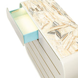 Sirene Creamy Pearl 10-drawer Chest from Michael Amini - Luna Furniture