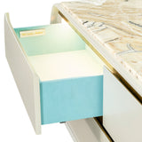 Sirene Creamy Pearl Media Cabinet from Michael Amini - Luna Furniture